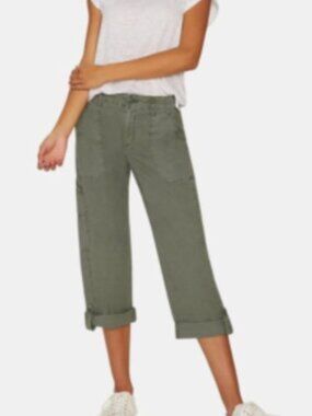 Sanctuary explorer patch pocket pant olive green 25
